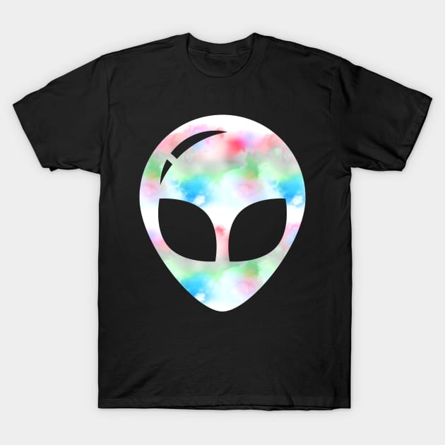 Watercolor Alien T-Shirt by LaurenPatrick